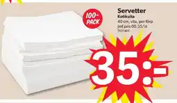 DollarStore Servetter Kotikulta erbjuda