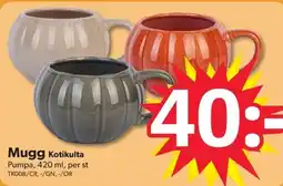 DollarStore Mugg Kotikulta erbjuda