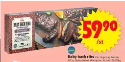 ICA Supermarket Baby back ribs erbjuda