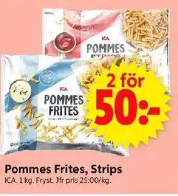 ICA Supermarket Pommes Frites, Strips erbjuda