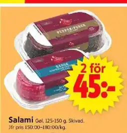 ICA Supermarket Salami erbjuda