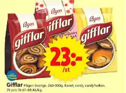 ICA Supermarket Gifflar Pågen Sverige. erbjuda