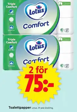 ICA Supermarket Toalettpapper erbjuda