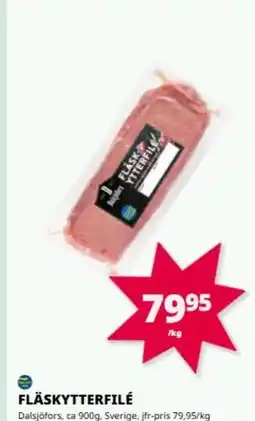 Tempo FLÄSKYTTERFILÉ erbjuda