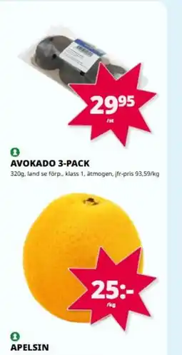 Tempo AVOKADO 3-PACK erbjuda