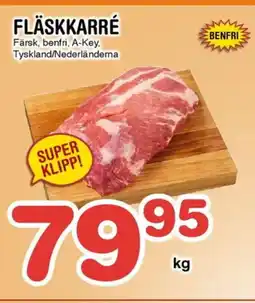 Nya Pulsen FLÄSKKARRÉ erbjuda