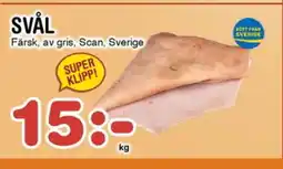 Nya Pulsen SVÅL Färsk, av gris, Scan, Sverige erbjuda