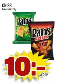 Din Mat PATOS Chips erbjuda