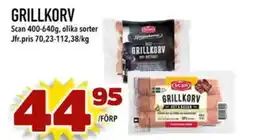 Din Mat SCAN Grillkorv erbjuda