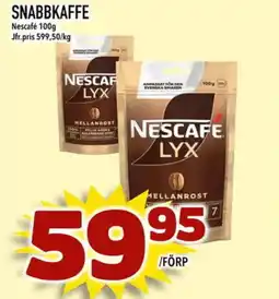 Din Mat NESCAFÉ Snabbkaffe erbjuda