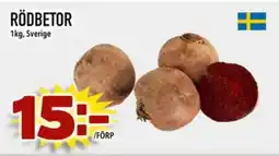 Din Mat Rödbetor erbjuda