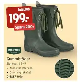 Jula Gummistövlar, Medlemspris erbjuda