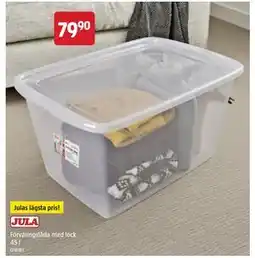 Jula Förvaringslåda med lock 45 l, SEK 79.9 erbjuda