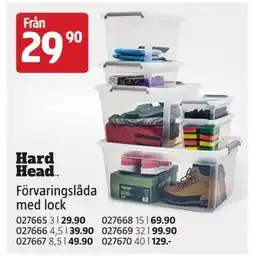 Jula Förvaringslåda med lock erbjuda