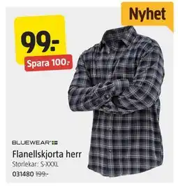 Jula Flanellskjorta herr, SEK 99 erbjuda