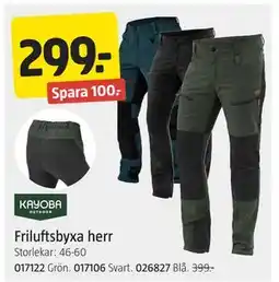 Jula Friluftsbyxa herr, SEK 299 erbjuda