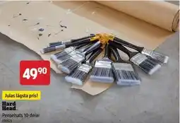 Jula Penselsats 10 delar, SEK 49.9 erbjuda