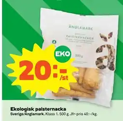 Stora Coop Ekologisk palsternacka, SEK 20 erbjuda