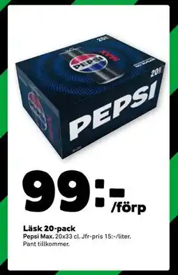 Stora Coop Läsk 20-pack, SEK 99 erbjuda