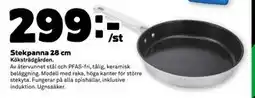 Stora Coop Stekpanna 28 cm, SEK 299 erbjuda