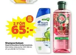Stora Coop Shampoo/balsam, SEK 65 erbjuda