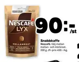 Stora Coop Snabbkaffe, SEK 90 erbjuda