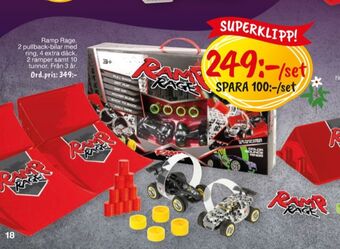 Leklust Ramp Rage Bilar erbjuda