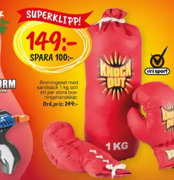 Vini Sport Boxningsset
