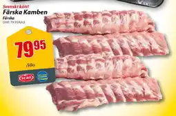 Extra Mjällby Stormarknad Svenskt kött! Färska Kamben erbjuda