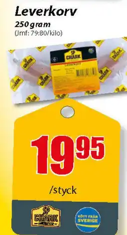 Extra Mjällby Stormarknad Leverkorv erbjuda