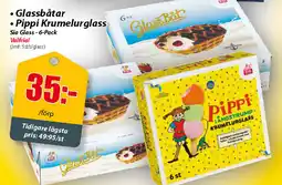 Extra Mjällby Stormarknad Glassbåtar • Pippi Krumelurglass erbjuda