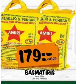 Bazaar Food market BASMATIRIS erbjuda