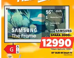 Power The Frame The Frame 55" QLED 4K Smart TV erbjuda