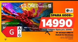 Power LLG 65" 4K Smart QNED TV MiniLED för Ultraskarpa erbjuda