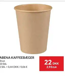 Nielsen Discount ABENA KAFFEEBÆGER erbjuda