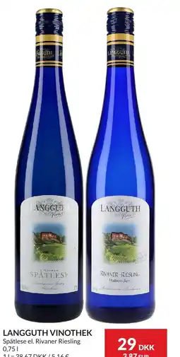 Nielsen Discount LANGGUTH VINOTHEK erbjuda