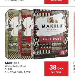 Nielsen Discount MAKULU White, Red el. Rosé erbjuda