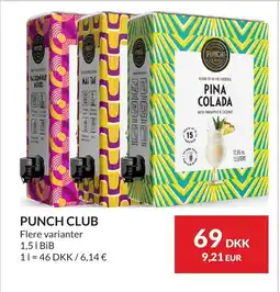 Nielsen Discount PUNCH CLUB erbjuda