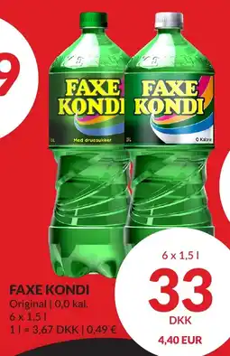 Nielsen Discount FAXE KONDI erbjuda
