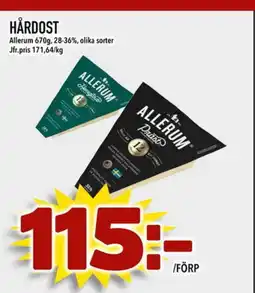 Prisma Mat HÅRDOST erbjuda