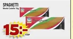 Prisma Mat Spaghetti Monte Castello erbjuda