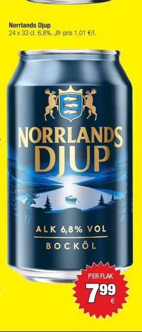 Calle Norrlands Djup Öl erbjuda