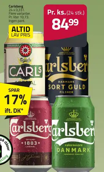 Fleggaard Carlsberg erbjuda