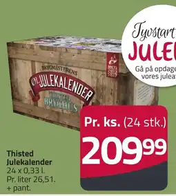 Fleggaard Thisted julekalender erbjuda