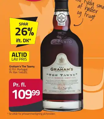 Fleggaard GRAHAM'S The tawny erbjuda