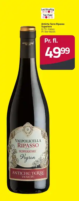 Fleggaard Antiche terre ripasso superiore erbjuda