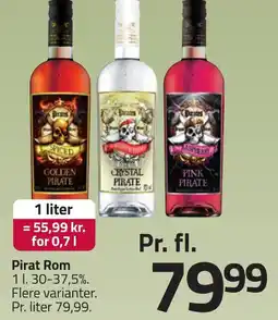 Fleggaard Pirat rom erbjuda