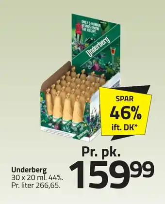 Fleggaard Underberg erbjuda