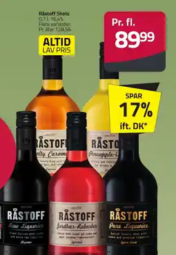 Fleggaard Råstoff shots erbjuda