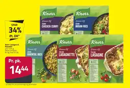 Fleggaard KNORR Lasagne el. risretter erbjuda
